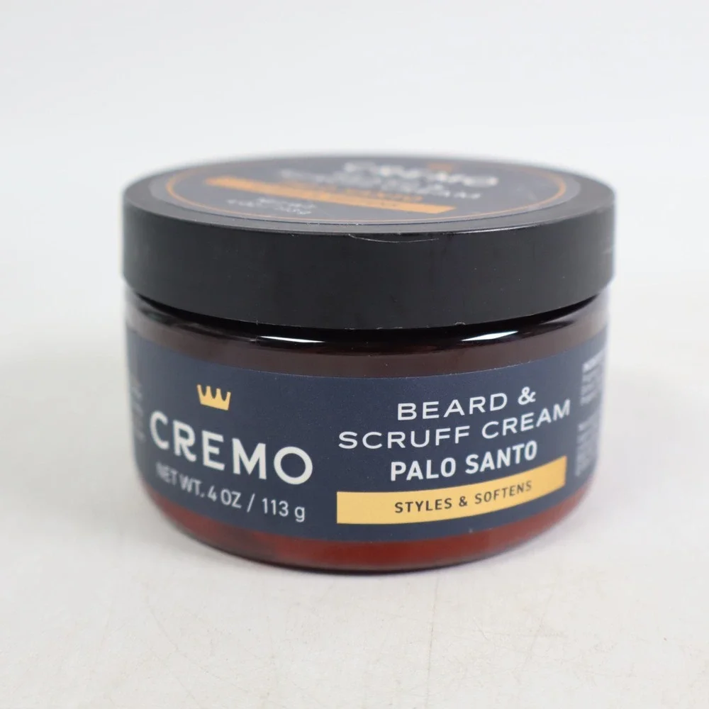 Cremo Beard & Scruff Cream, Palo Santo (Reserve Collection), 4 oz - Soothe Itch